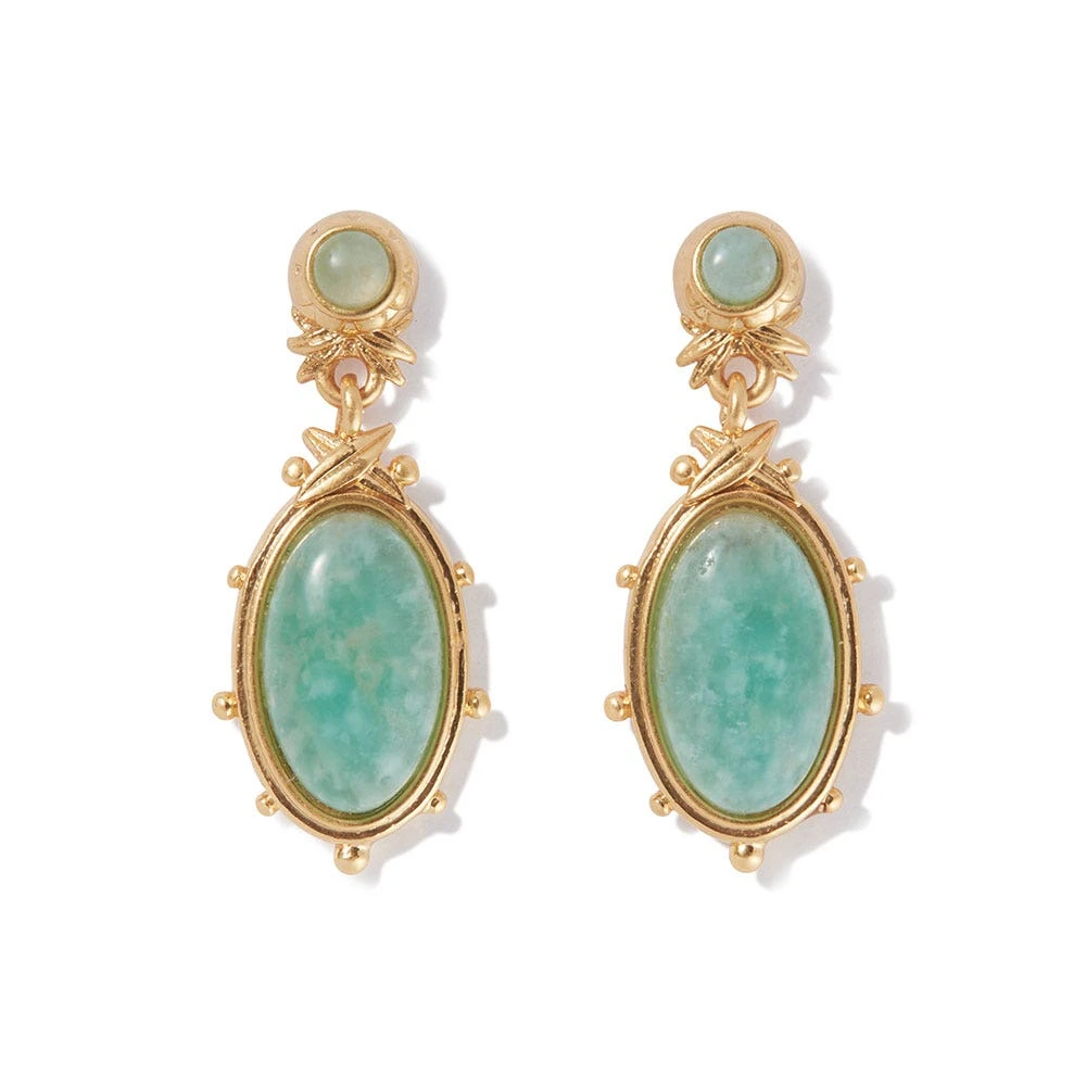 American Gilded Age Drop Earrings