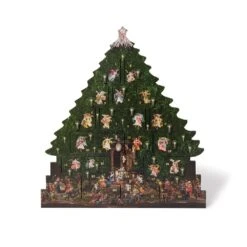 Angel Tree Wooden Advent Calendar