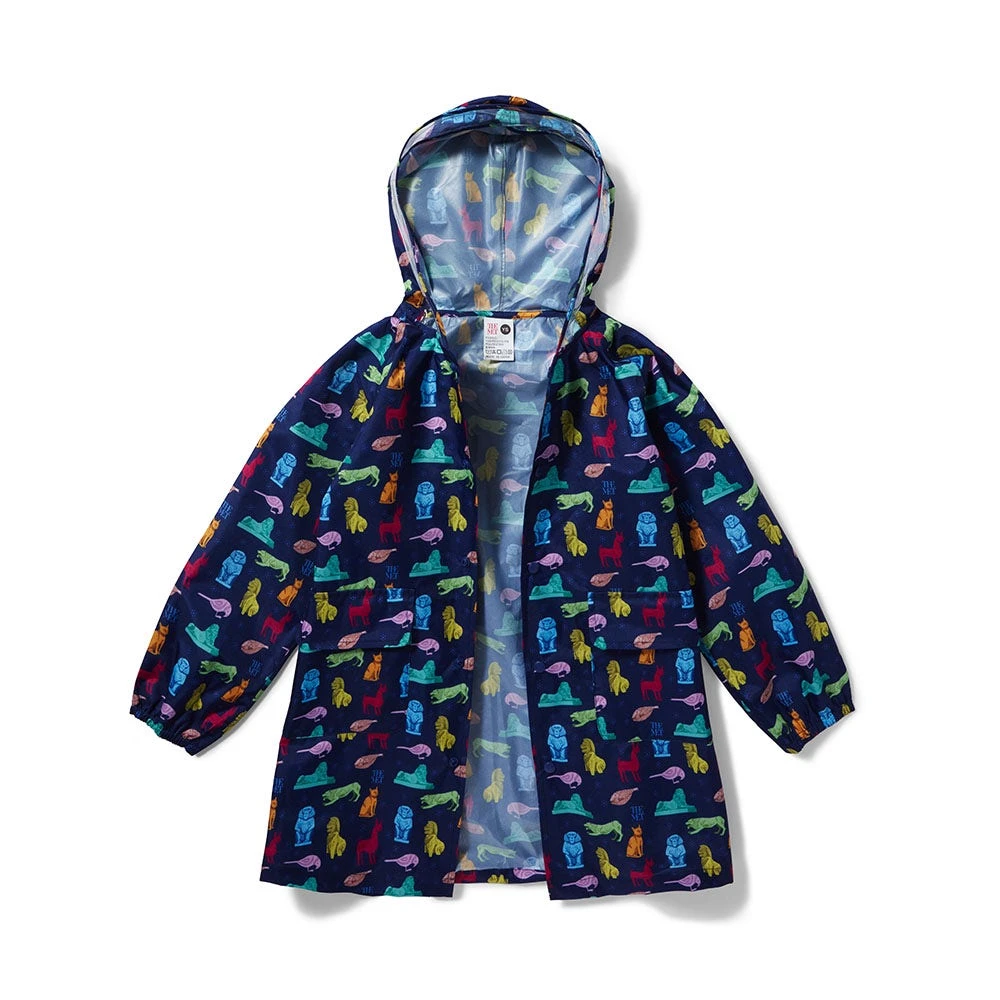 Animals Of The Met Kids' Raincoat - Image 2