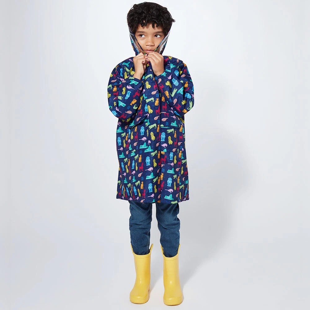 Animals Of The Met Kids' Raincoat - Image 4