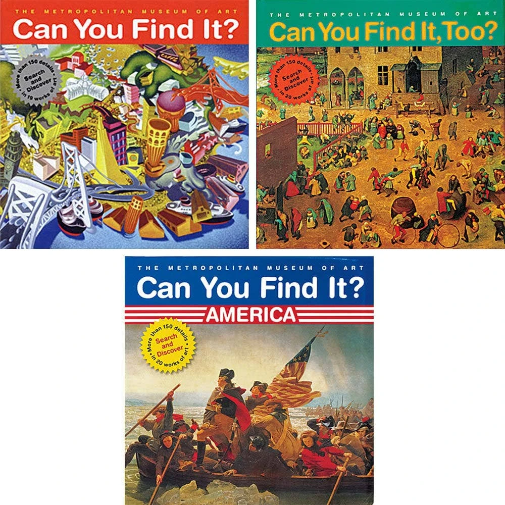 Can You Find It? America, Can You Find It?, And Can You Find It, Too? Set