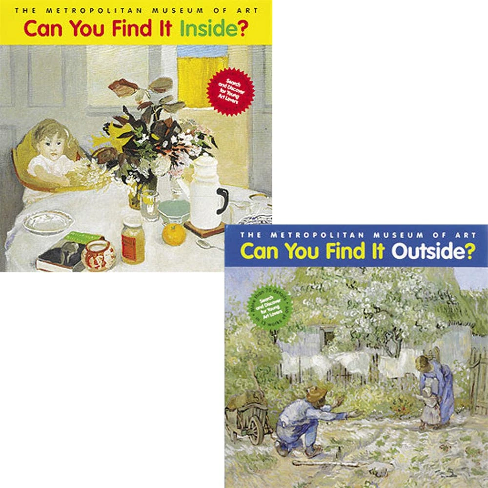 Can You Find It Inside? And Can You Find It Outside? Book Set