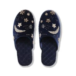 Celestial Beaded Slippers