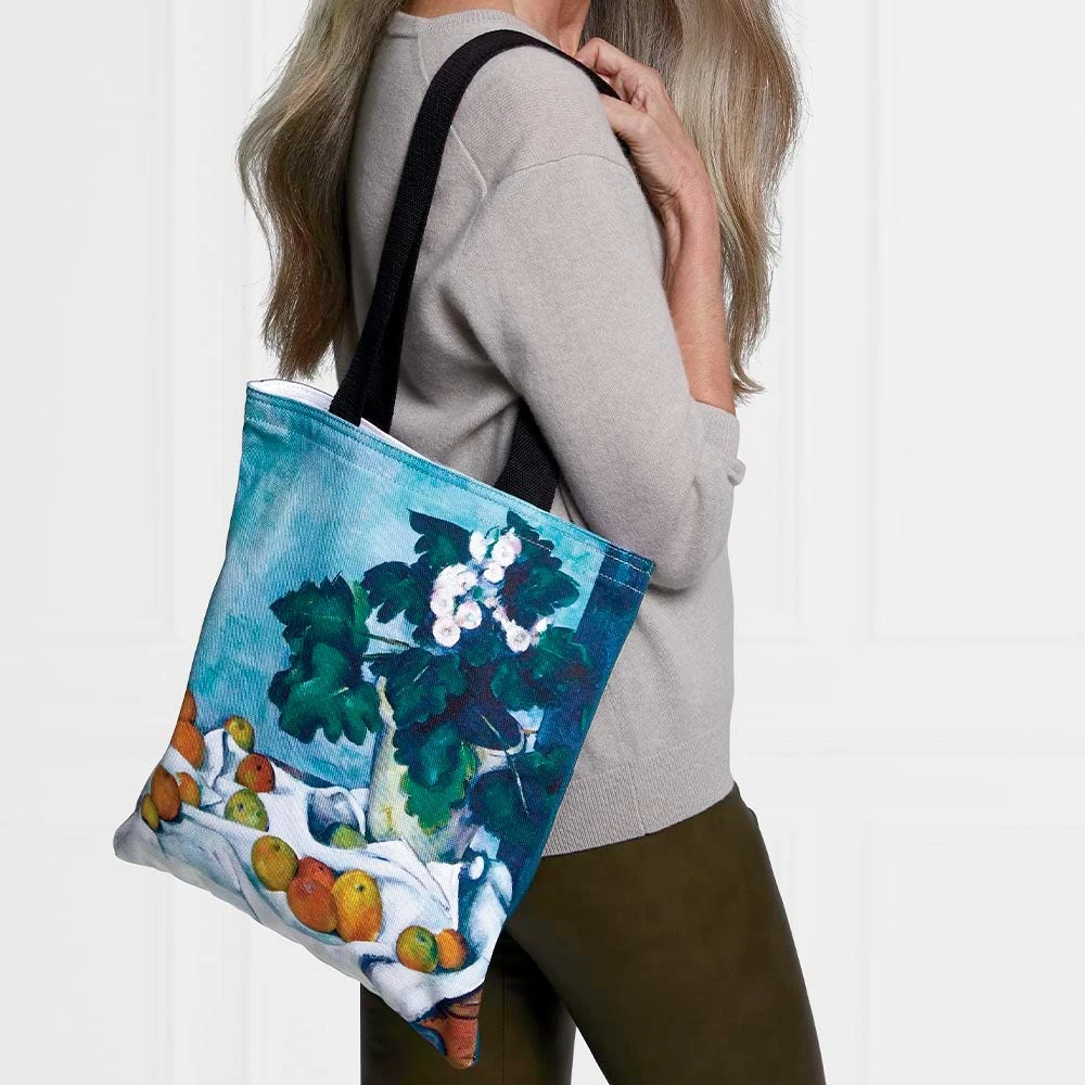Cézanne Apples And Primroses Tote - Image 3