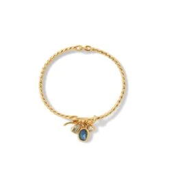 Cypriot Twist Charm Bracelet