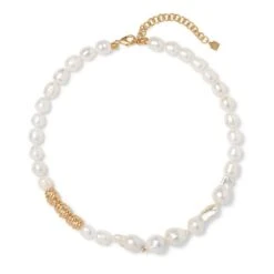 Cypriot Twist Pearl Necklace
