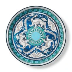 De Morgan Stylized Dragons Lacquer Tray