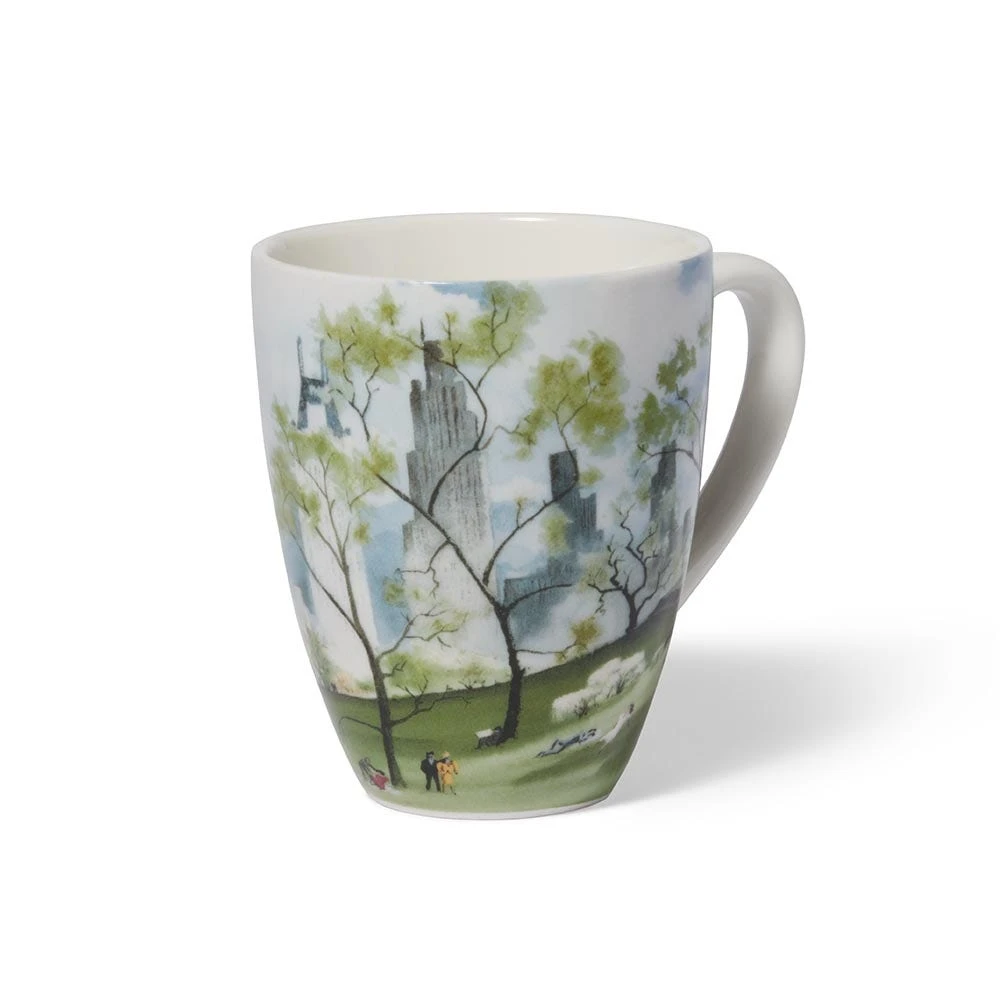 Dehn Spring In Central Park Covered Mug With Tea Infuser - Image 2