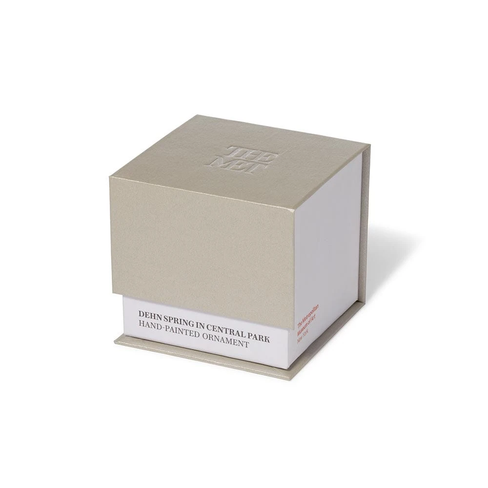 Dehn Spring In Central Park Hand-Painted Glass Ornament - Image 4