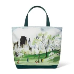 Dehn Spring In Central Park Structured Tote