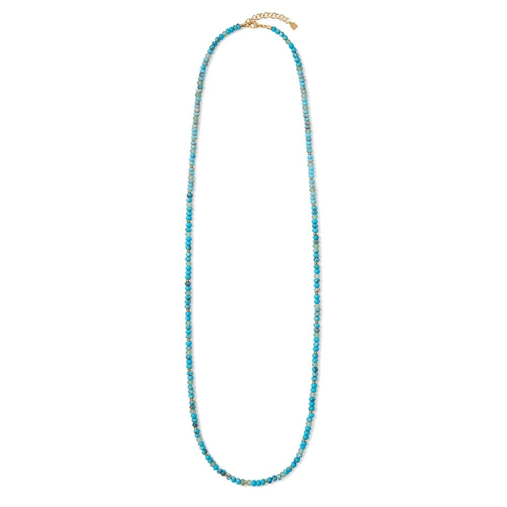 Egyptian Hathor Turquoise Long Necklace