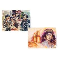 Flack: Rabbis Praying Rosh Hashanah Cards