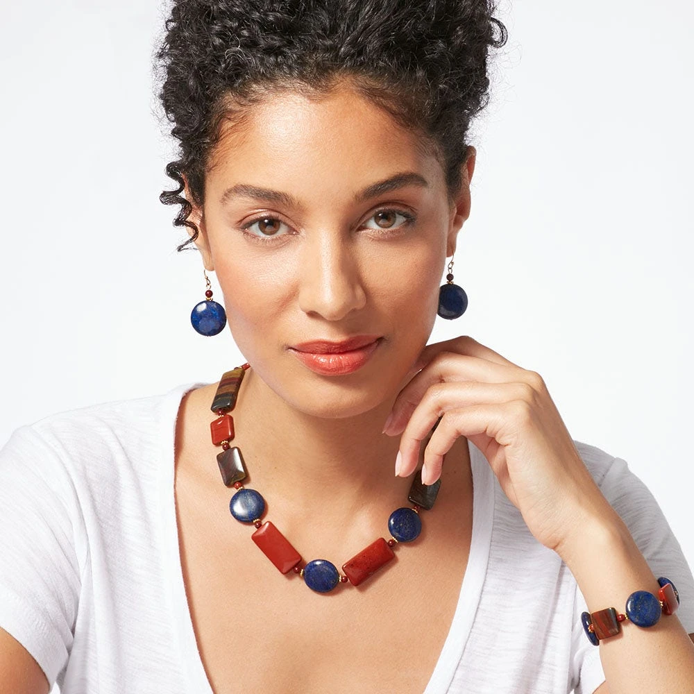 Frankish Gemstone Beaded Bracelet - Image 2