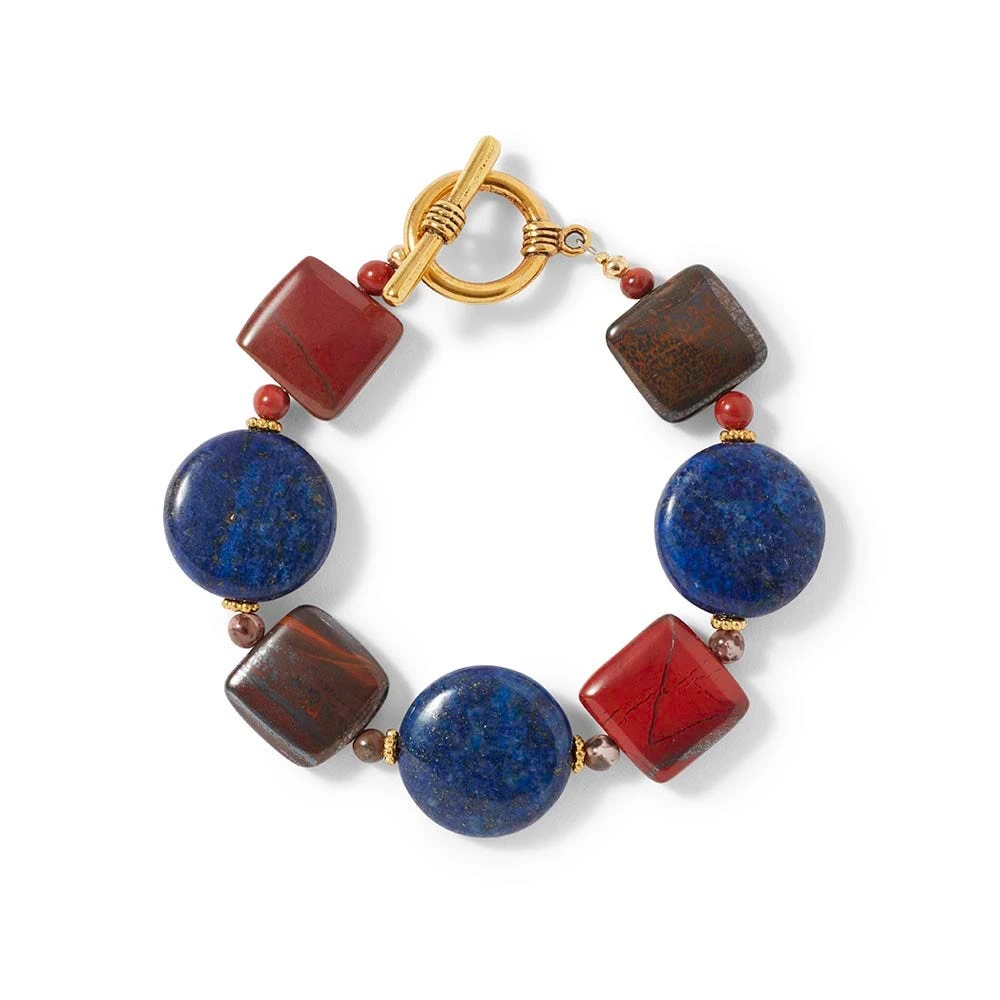Frankish Gemstone Beaded Bracelet