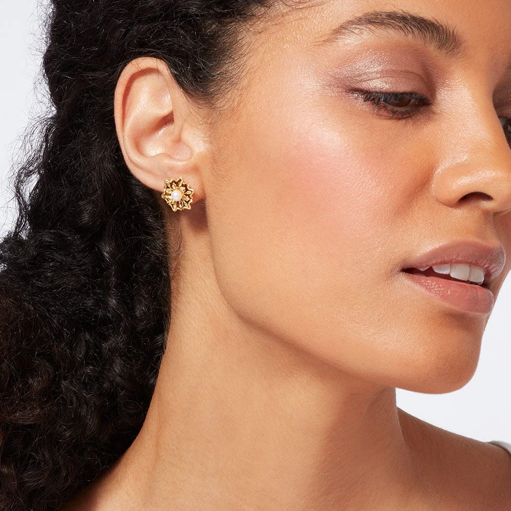 French Amor Stud Earrings - Image 3