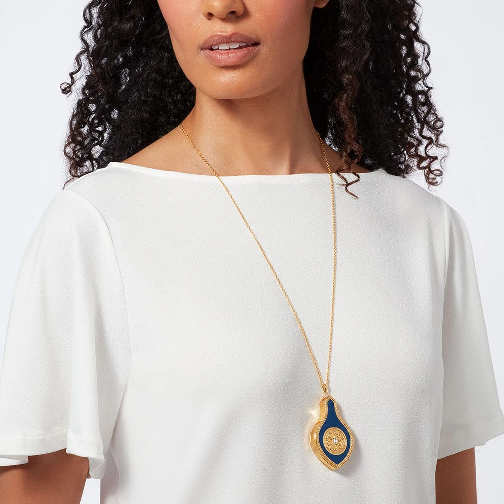 French Loupe Magnifier Pendant Necklace - Image 3