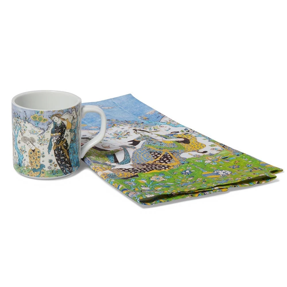 Garden Gathering Mug And Tea Towel Set