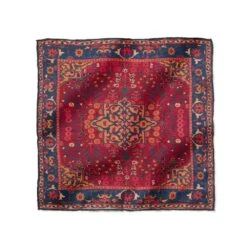 Iranian Vase Carpet Silk Pocket Square