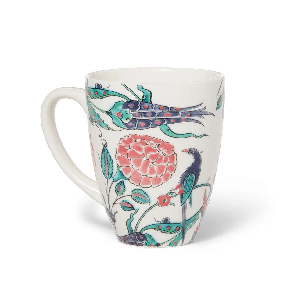 Iznik Garden Covered Mug With Tea Infuser - Image 3