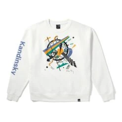 Kandinsky Small Worlds Unisex Crew Neck Sweatshirt