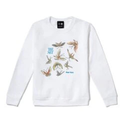 Kesi Butterflies Kids' Crew Neck Sweatshirt