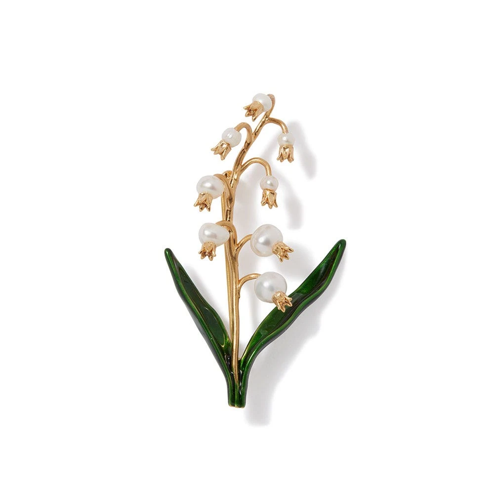 Lily-of-the-Valley Brooch
