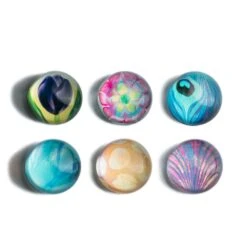 Louis C. Tiffany Favrile Domed Magnets