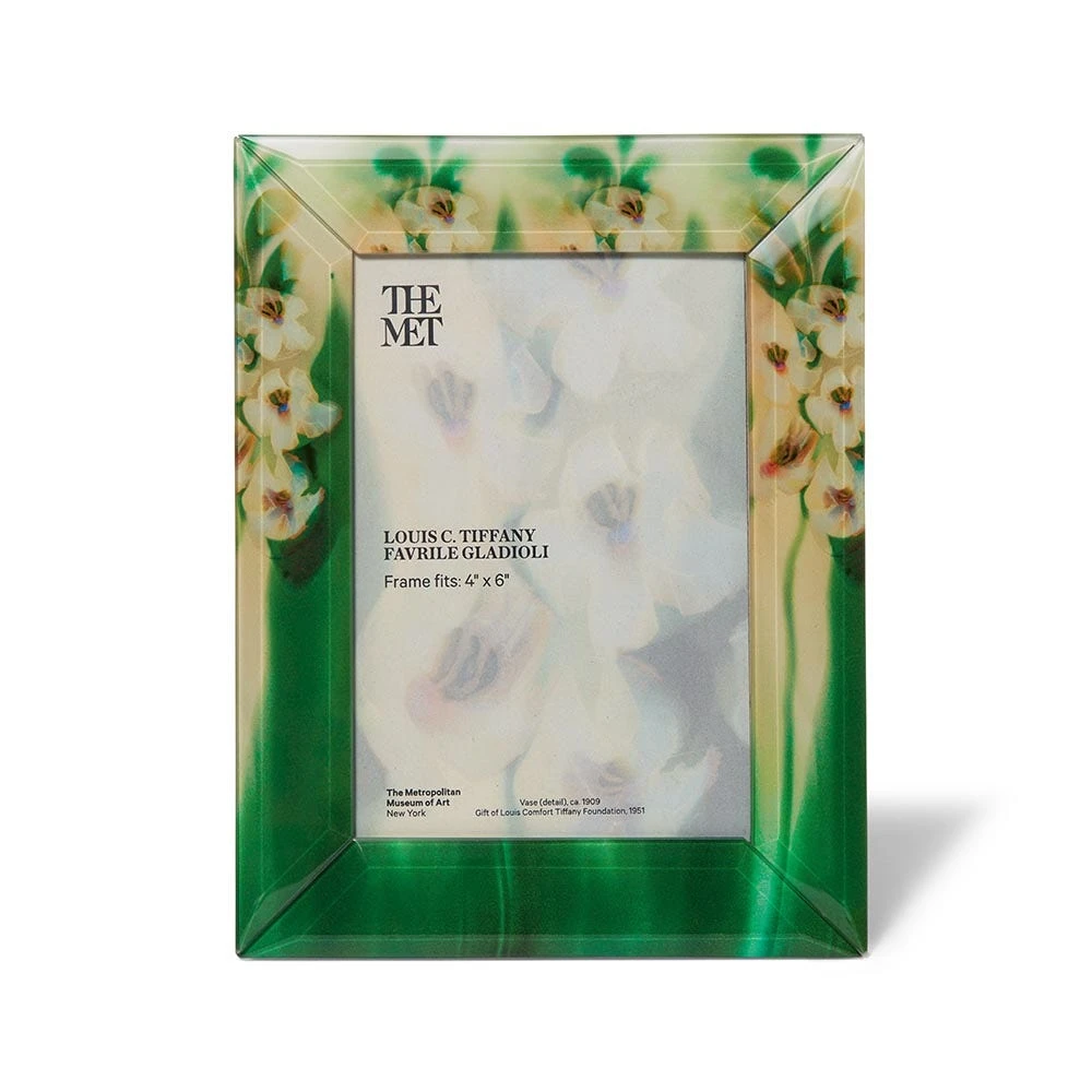 Louis C. Tiffany Gladioli Rectangular Glass Frame