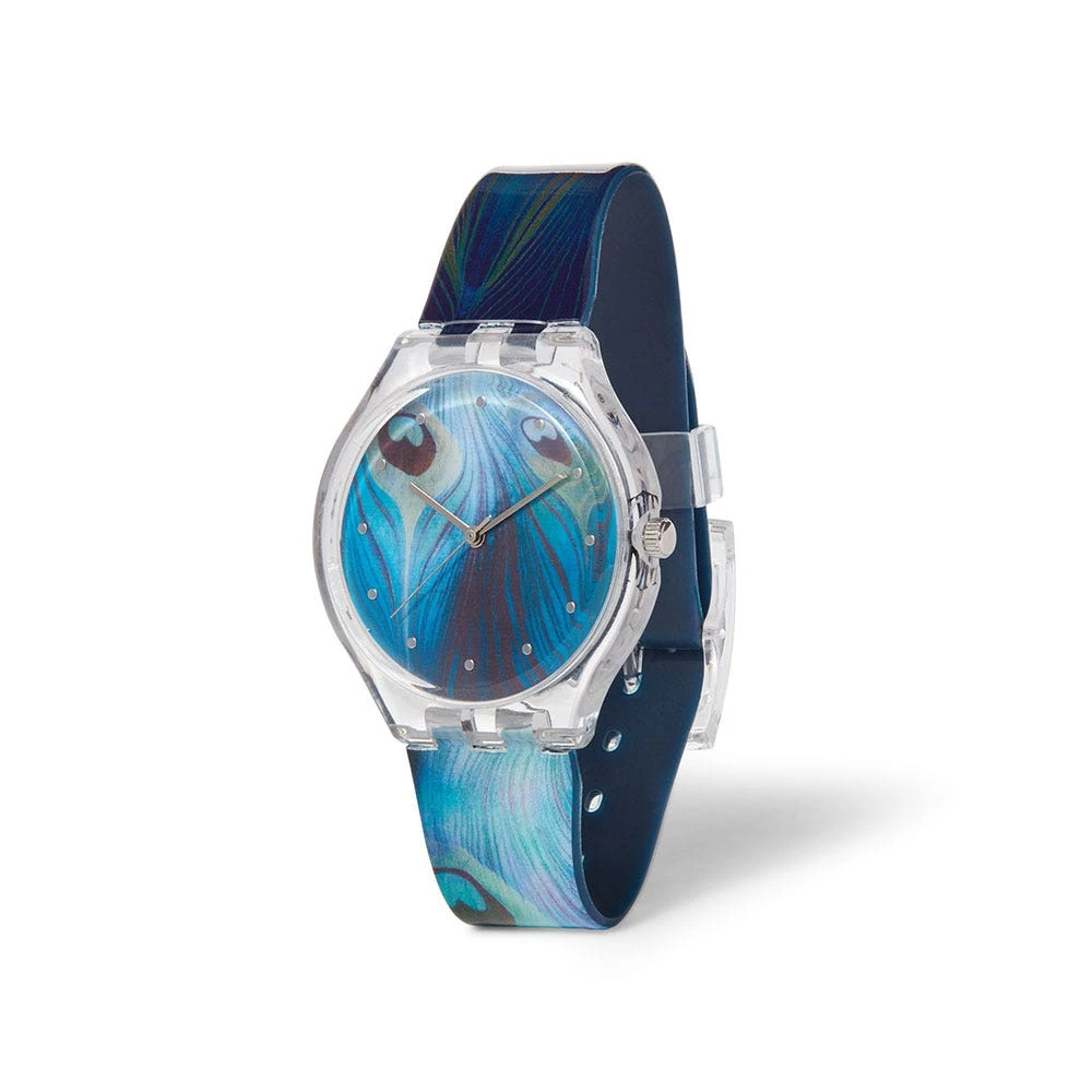 Louis C. Tiffany Peacock Feather Watch - Image 2