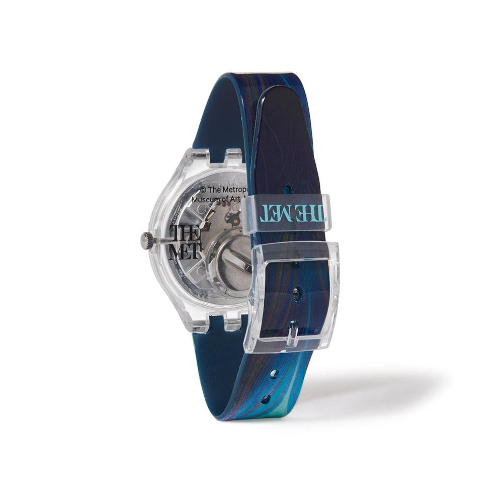 Louis C. Tiffany Peacock Feather Watch - Image 3