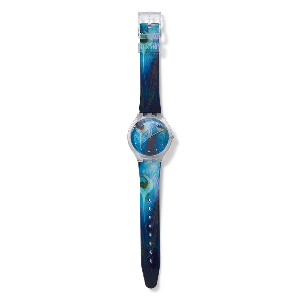 Louis C. Tiffany Peacock Feather Watch - Image 4
