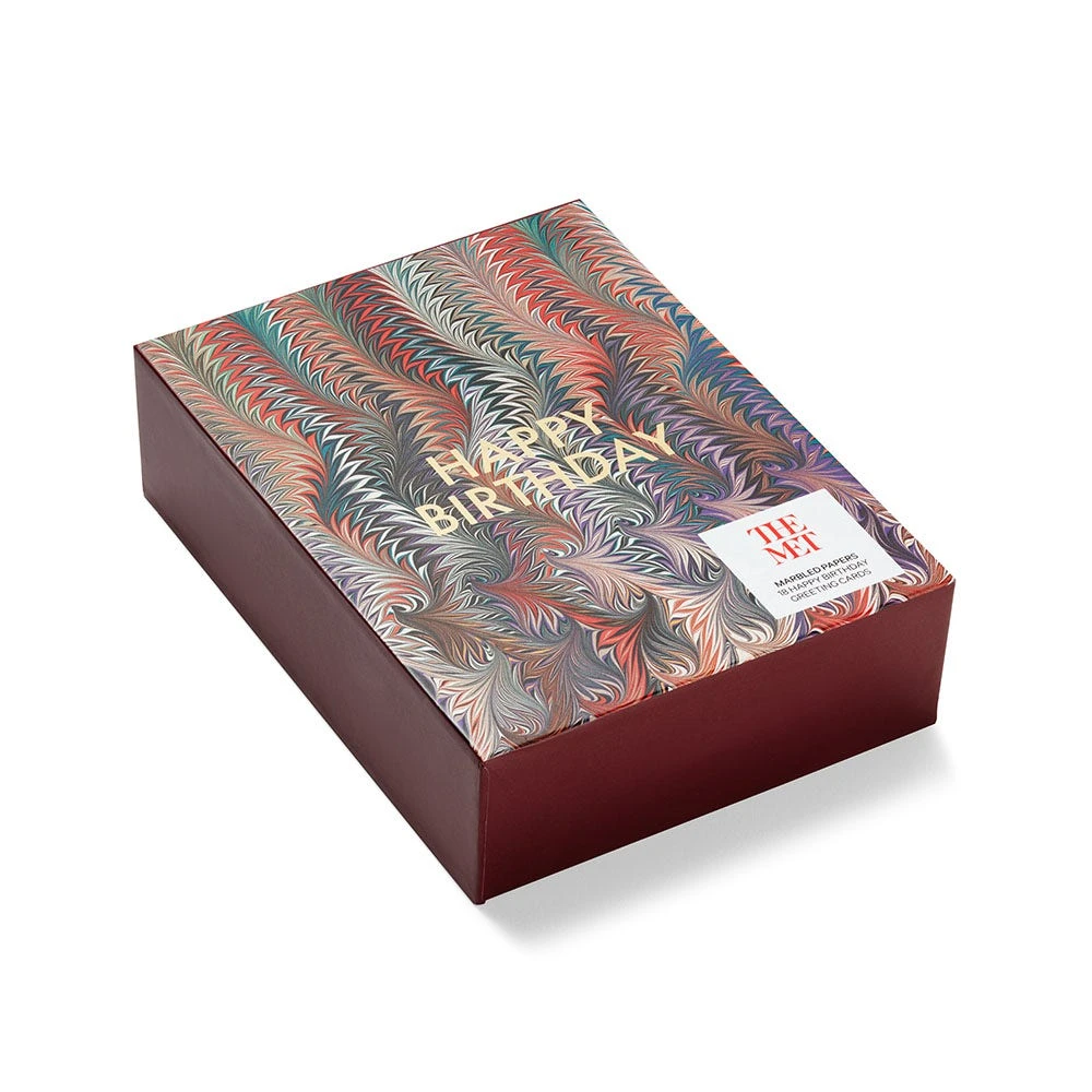 Marbled Papers Greeting Cards