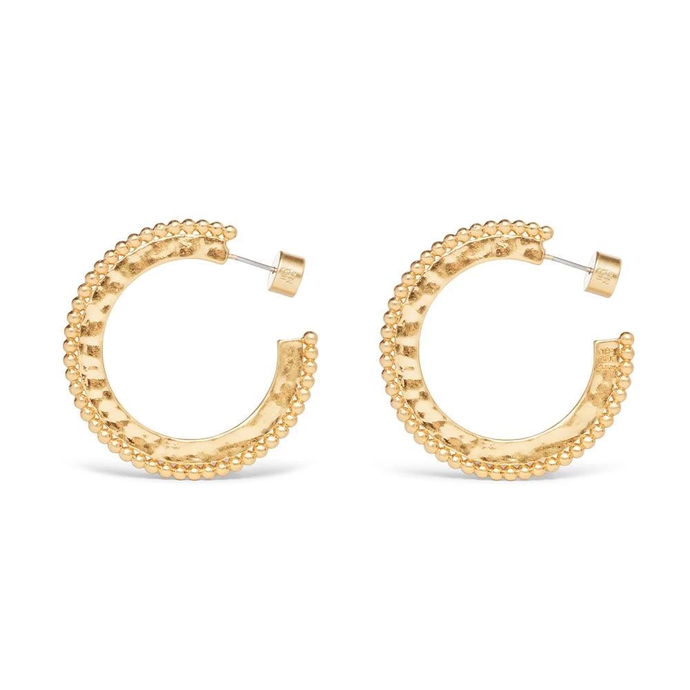 Medieval Byzantine Large Hoop Earrings - Image 2