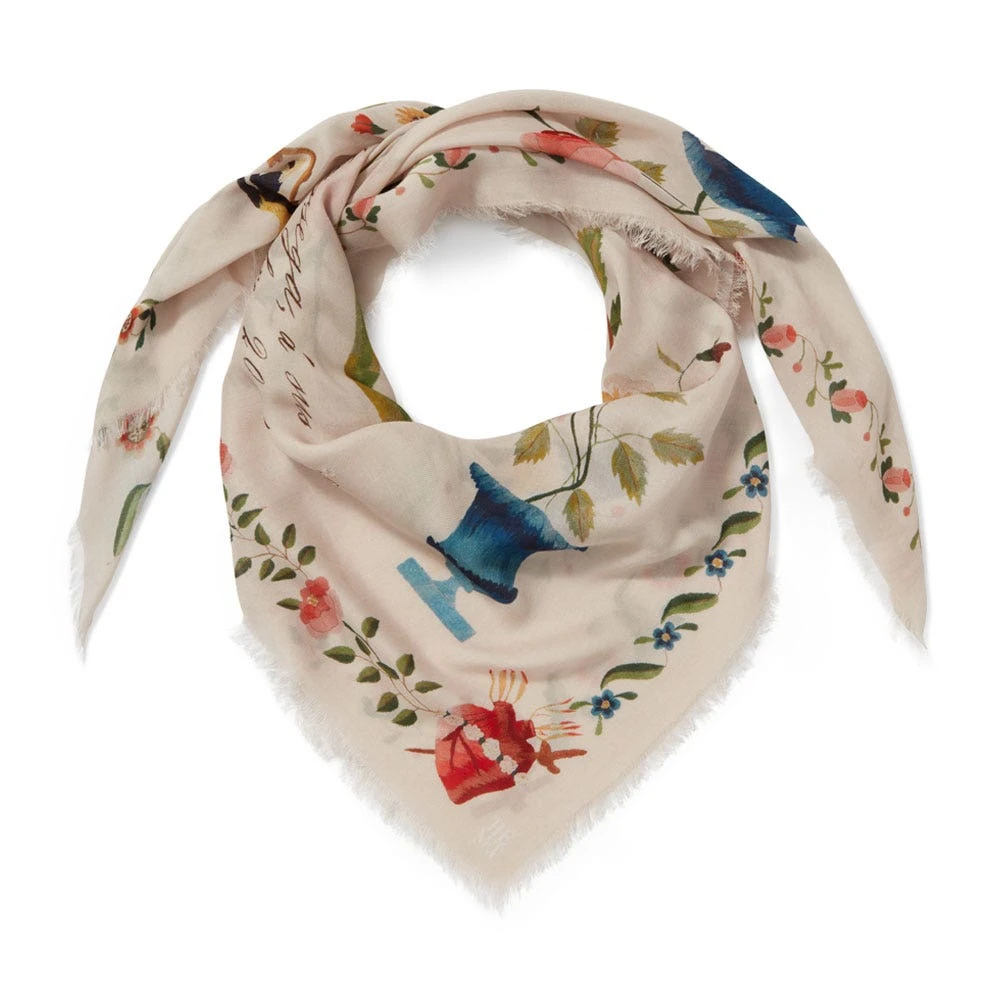 Mexican Sampler Square Cashmere-Blend Scarf - Image 2