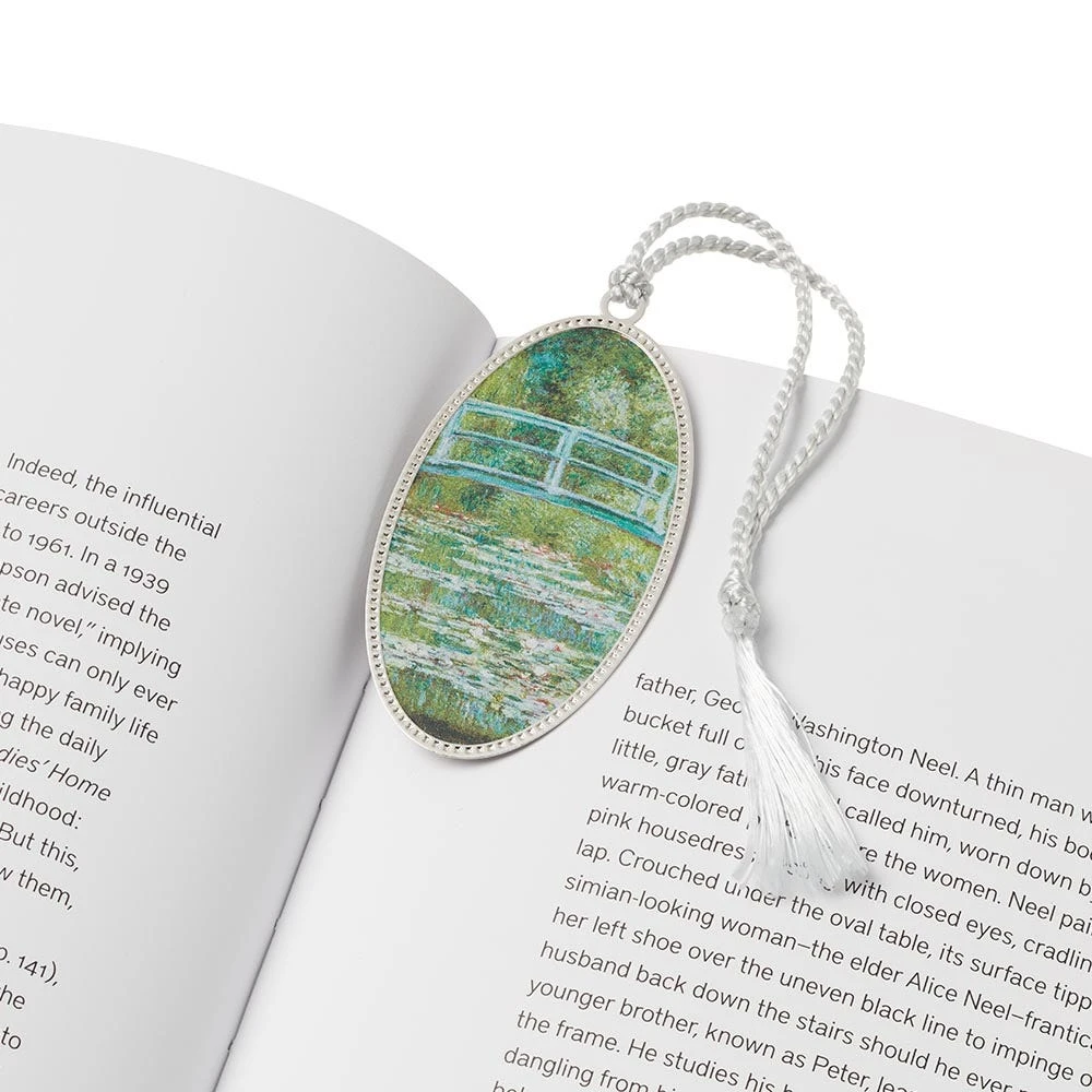 Monet Bridge And Water Lilies Bookmark - Image 2