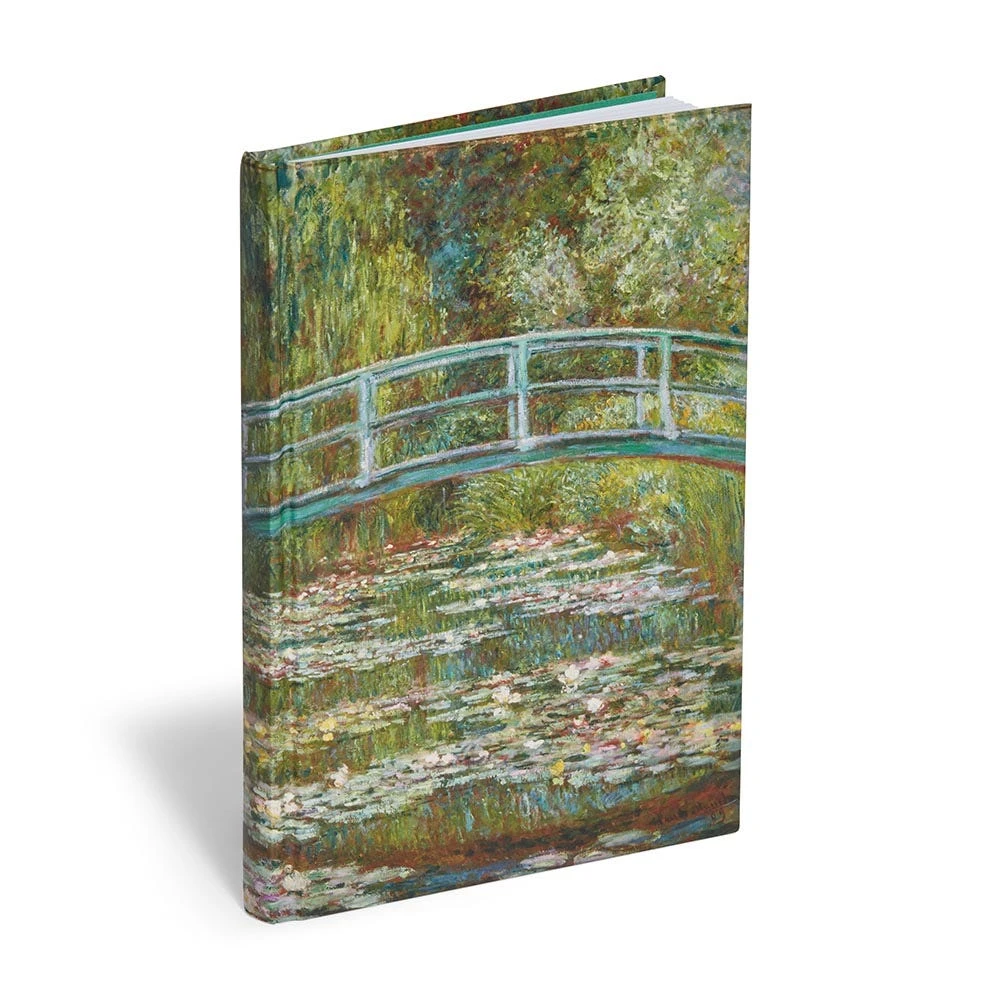 Monet Bridge Over A Pond Of Water Lilies Journal