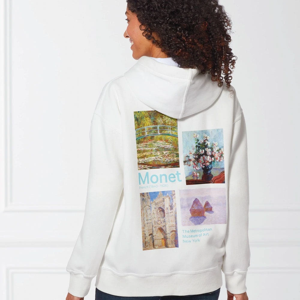 Monet Impressions Zip-Up Hoodie - Image 3