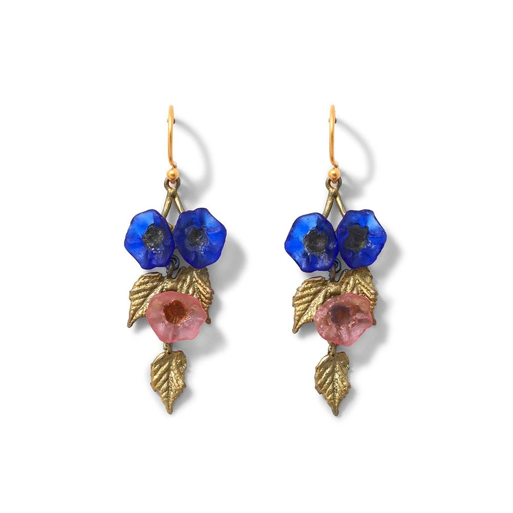 Morning Glories Drop Earrings