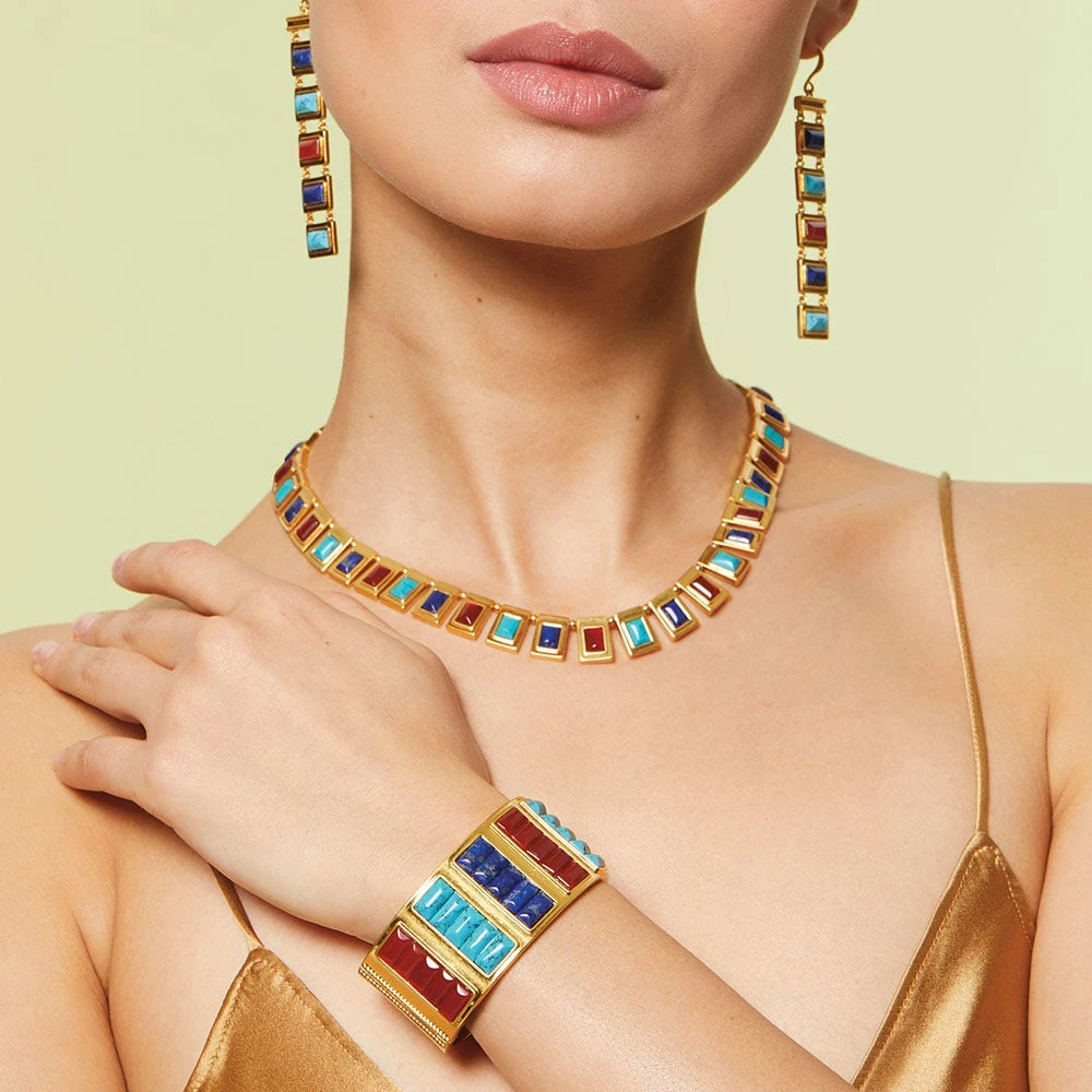 New Kingdom Gems Hinged Cuff - Image 3