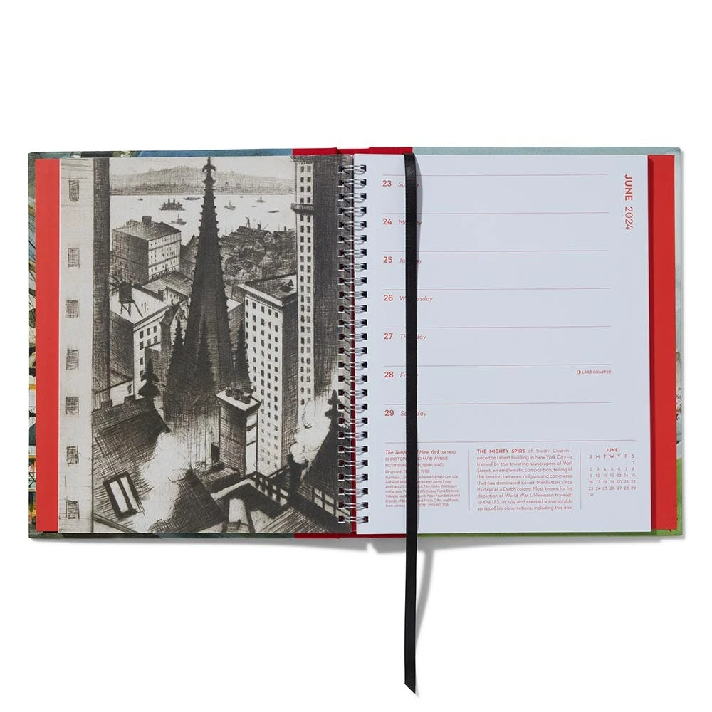 New York In Art Deluxe Engagement Calendar 2024 - Image 3