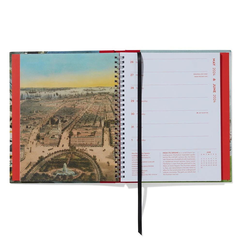 New York In Art Deluxe Engagement Calendar 2024 - Image 4