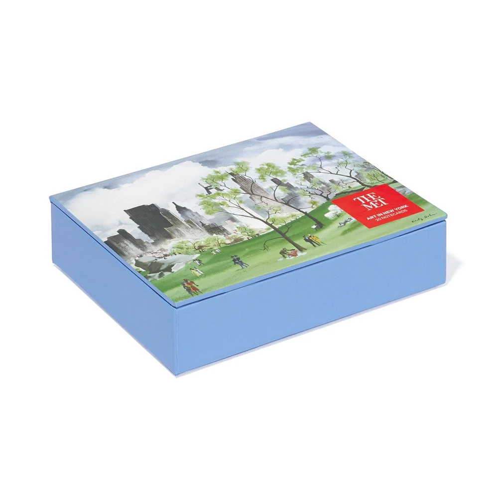 New York In Art Notecards