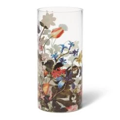 Peeters Bouquet Of Flowers Glass Vase