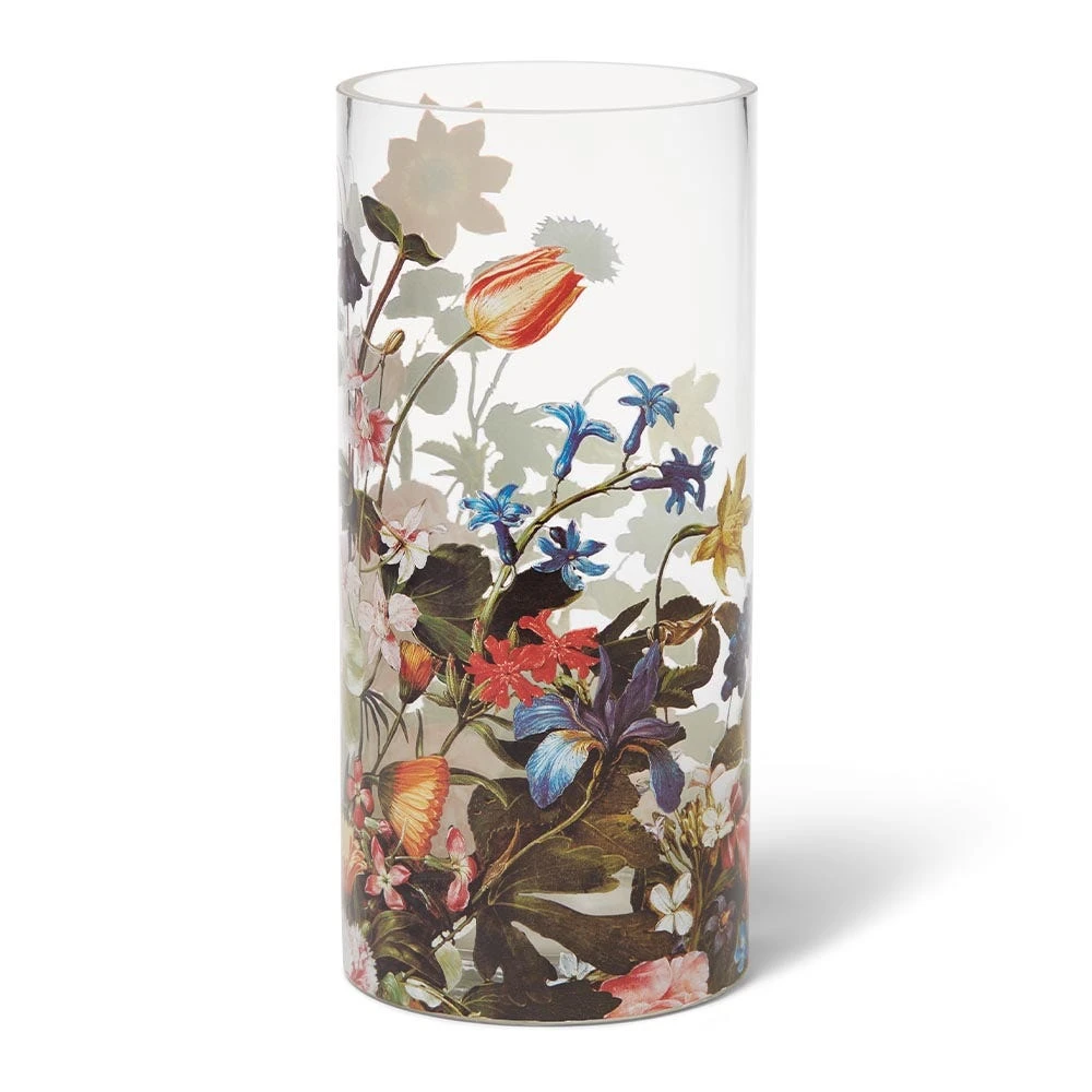 Peeters Bouquet Of Flowers Glass Vase