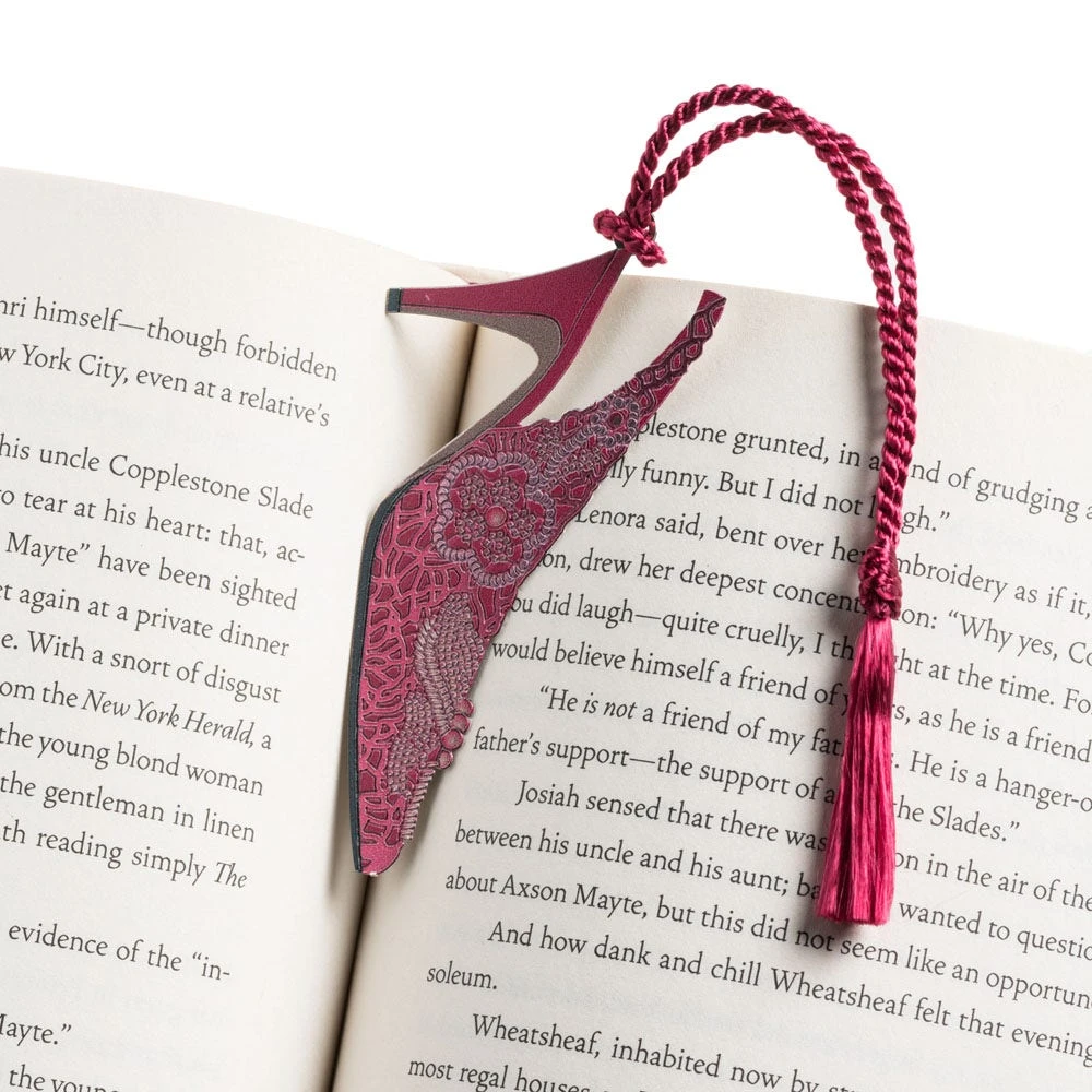 Pink Shoe Bookmark - Image 2