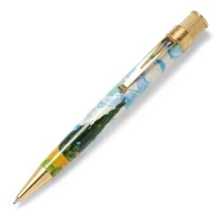 Retro 1951 Van Gogh Wheat Field With Cypresses Pen
