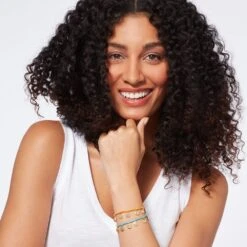 Royal Egyptian Beaded Charm Bracelet