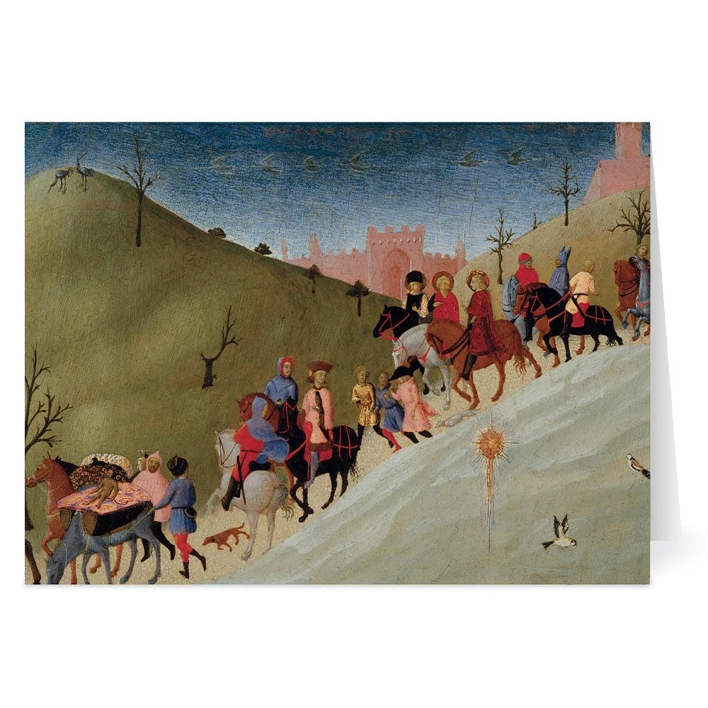Sassetta: Journey Of The Magi Holiday Cards