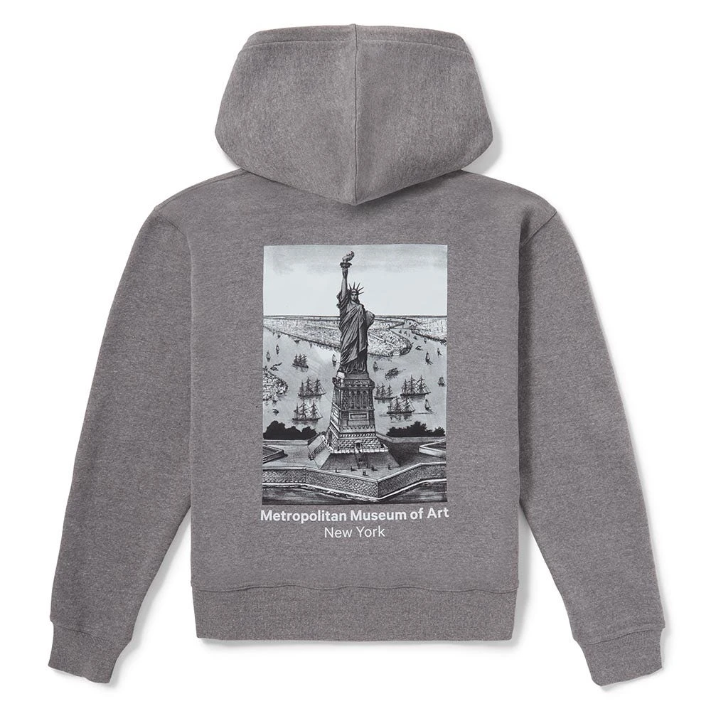 Statue Of Liberty Zip-Up Hoodie