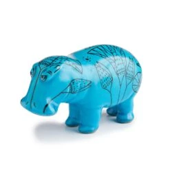 Statuette Of A Hippopotamus Sculpture
